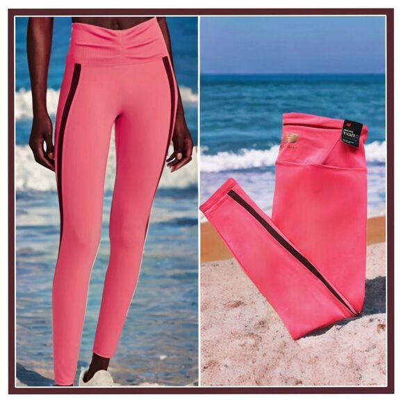NWT New Balance x Bandier Move Her World Ultra High Rise Tight Workout Leggings - Picture 6 of 16